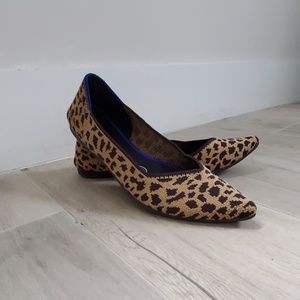 NEW| Rothy's Animal Print Pointed Flats